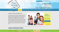 Desktop Screenshot of prime-writings.com